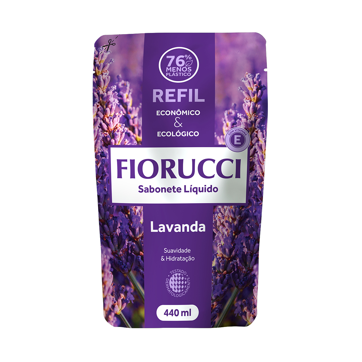 Fiorucci - Refil Sabonete Líquido - Lavanda - 440 ml